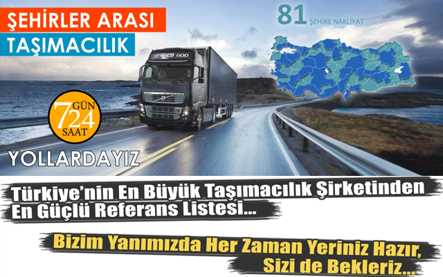 Antalya Adıyaman Arası Nakliyat